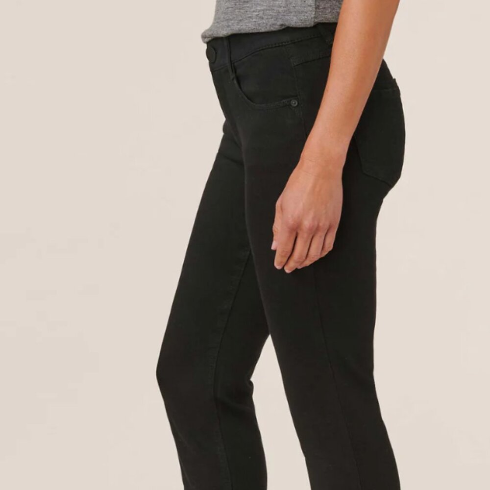 EUC Democracy "Ab"solution® Itty Bitty Bootcut Black Jeans